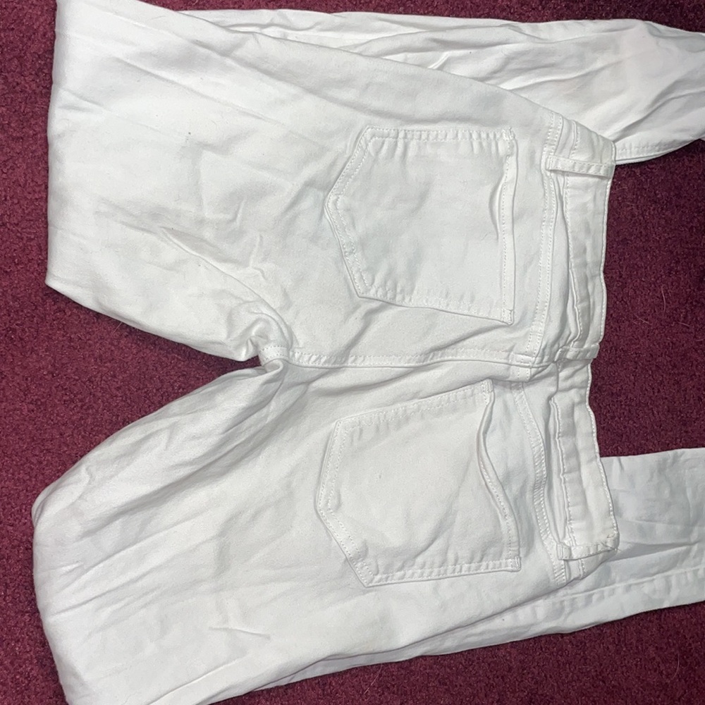 White Ripped Jeans - Picture 4 of 8